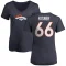 Women's Dalton Risner Name & Number Slim Fit T-Shirt - Navy