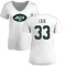 Women's Dalvin Cook Name & Number Slim Fit T-Shirt - White