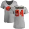 Women's Dalvin Tomlinson Name & Number Slim Fit T-Shirt - Ash