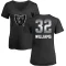 Women's Damien Williams Midnight Mascot T-Shirt - Black