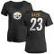 Women's Damontae Kazee Name & Number Slim Fit T-Shirt - Black