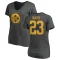 Women's Damontae Kazee One Color T-Shirt - Ash