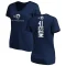 Women's Dan Isom Backer Slim Fit T-Shirt - Navy