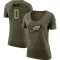 Women's D'Andre Swift Legend Salute to Service Scoop Neck T-Shirt - Olive