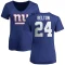 Women's Dane Belton Name & Number Slim Fit T-Shirt - Royal