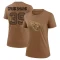 Women's Dane Cruikshank Legend 2023 Salute To Service Performance T-Shirt - Brown