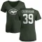 Women's Dane Cruikshank Name & Number Slim Fit T-Shirt - Green