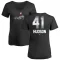 Women's Daniel Hudson Midnight Mascot V-Neck T-Shirt - Black