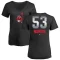 Women's Daniel Norris Midnight Mascot V-Neck T-Shirt - Black