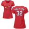 Women's Daniel Ponce de Leon Name & Number T-Shirt - Red