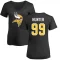 Women's Danielle Hunter Name & Number Slim Fit T-Shirt - Black