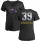 Women's Danny Woodhead Midnight Mascot T-Shirt - Black