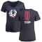 Women's Dante Exum Name and Number Banner Wave V-Neck T-Shirt - Navy