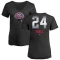 Women's Darick Hall Midnight Mascot V-Neck T-Shirt - Black