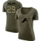 Women's Darius Phillips Legend Salute to Service Scoop Neck T-Shirt - Olive