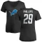 Women's Darius Phillips Name & Number Slim Fit T-Shirt - Black