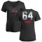 Women's Darius Vines Midnight Mascot V-Neck T-Shirt - Black