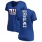 Women's Darnay Holmes Backer Slim Fit T-Shirt - Royal