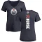 Women's Darnell Nurse Backer Slim Fit V-Neck T-Shirt - Navy