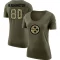 Women's Darnell Washington Legend Salute to Service Scoop Neck T-Shirt - Olive