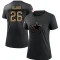 Women's DaRon Bland 2020 Salute To Service Performance T-Shirt - Black