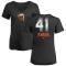 Women's Darrell Evans Midnight Mascot V-Neck T-Shirt - Black