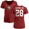 Women's Darrell Luter Jr. Name & Number Slim Fit T-Shirt - Red