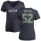 Women's Darrell Taylor Name & Number Slim Fit T-Shirt - Navy