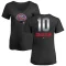 Women's Darren Daulton Midnight Mascot V-Neck T-Shirt - Black