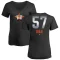 Women's Darryl Kile Midnight Mascot V-Neck T-Shirt - Black