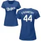 Women's Darryl Strawberry Name & Number T-Shirt - Royal