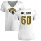 Women's Darryl Williams Name & Number Slim Fit T-Shirt - White