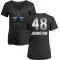 Women's Daryl Johnston Midnight Mascot T-Shirt - Black