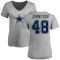 Women's Daryl Johnston Name & Number T-Shirt - Ash