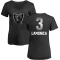 Women's Daryle Lamonica Midnight Mascot T-Shirt - Black