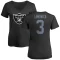 Women's Daryle Lamonica Name & Number Slim Fit T-Shirt - Black