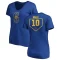 Women's Dave Valle RBI Slim Fit V-Neck T-Shirt - Royal