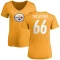 Women's David DeCastro Name & Number Slim Fit T-Shirt - Gold