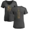 Women's David Edstrom One Color Backer T-Shirt - Charcoal