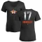 Women's David Hensley Midnight Mascot V-Neck T-Shirt - Black