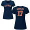 Women's David Hensley Name & Number T-Shirt - Navy