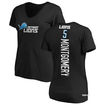 David Montgomery Legend Color Rush T-Shirt - Gray - Tshirtsedge