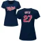 Women's David Ortiz Name & Number T-Shirt - Navy