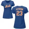 Women's David Peterson Name & Number T-Shirt - Royal