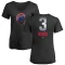 Women's David Ross Midnight Mascot V-Neck T-Shirt - Black