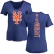 Women's David Wright Backer Slim Fit T-Shirt - Royal