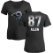 Women's Davis Allen Midnight Mascot T-Shirt - Black