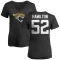 Women's Davon Hamilton Name & Number DaVon Hamilton Slim Fit T-Shirt - Black