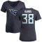 Women's Davontae Harris Name & Number Slim Fit T-Shirt - Navy