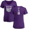 Women's De'Aaron Fox Backer T-Shirt - Purple